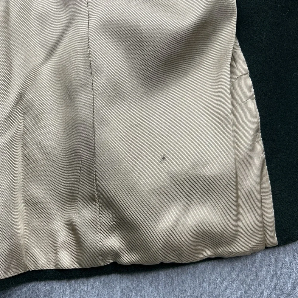 Stafford Options 100% Camel Hair Blazer Mens 42R Green Two Button Sport‎ Coat